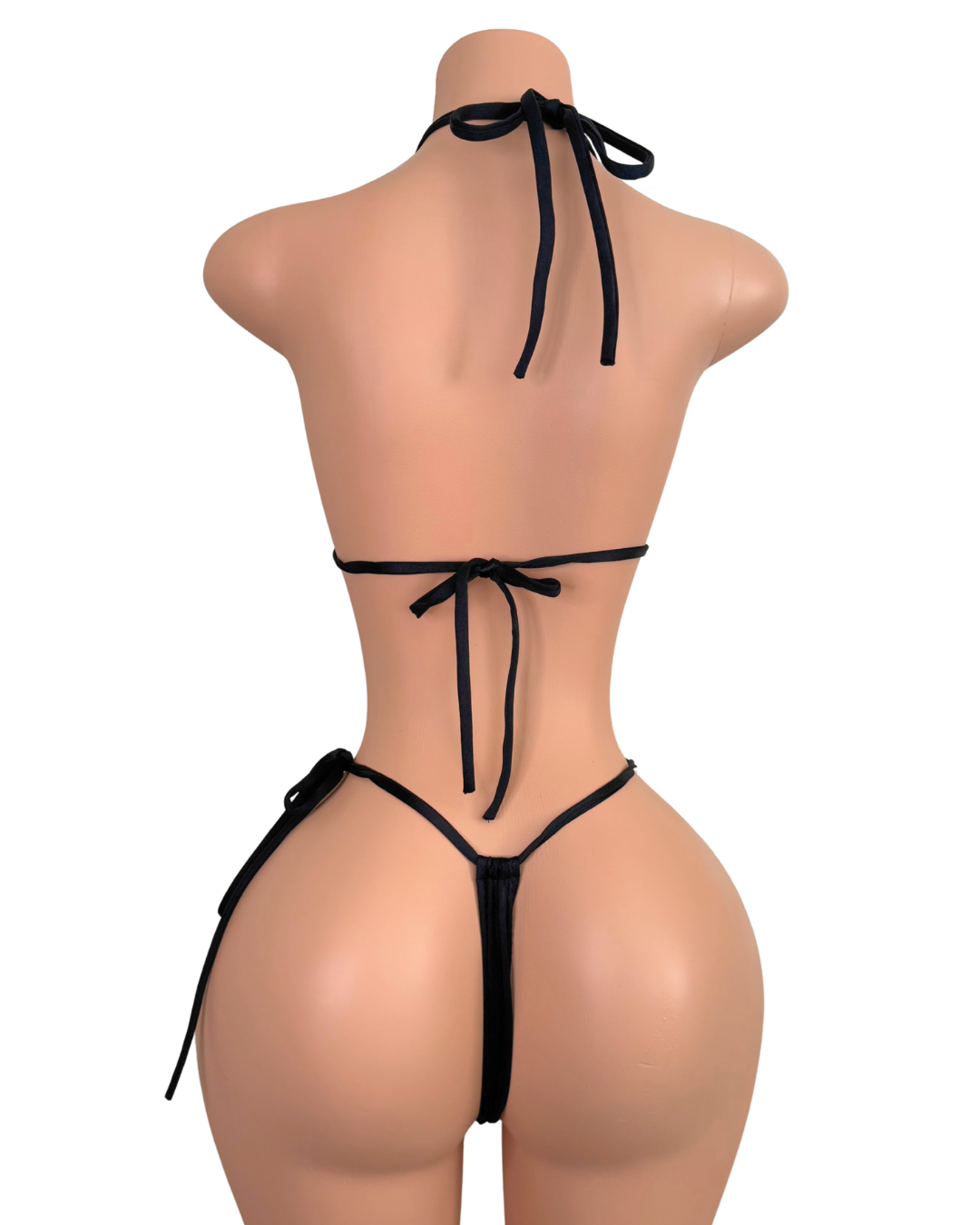 Monstre Cut-out Bikini in Black