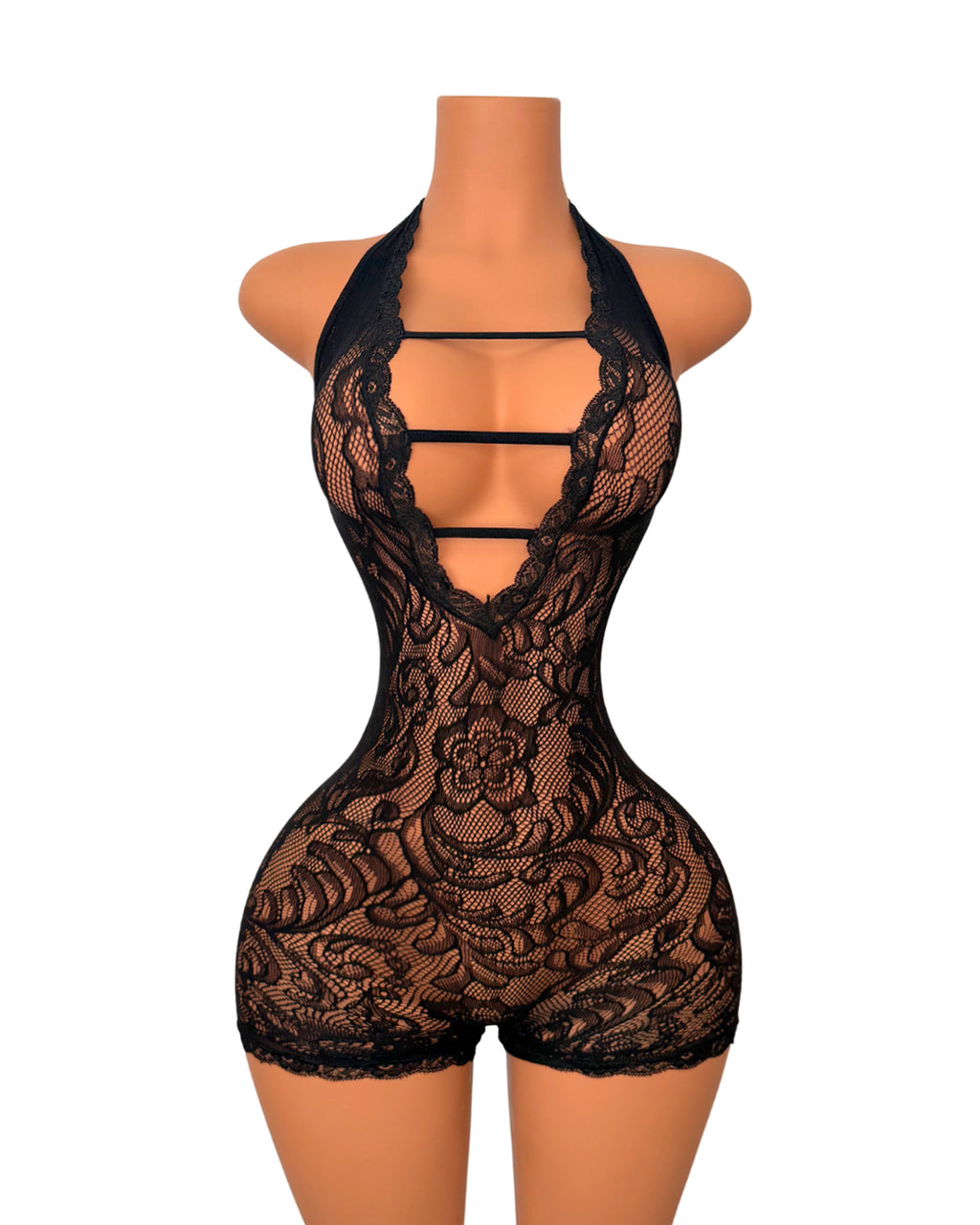 Kimberley Fishnet Romper