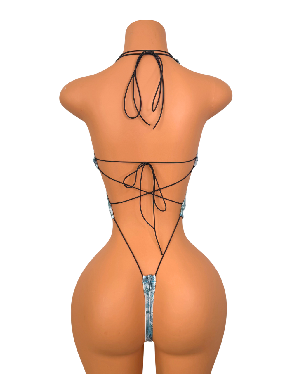 Cash Flow Cutie One-Piece in Aqua