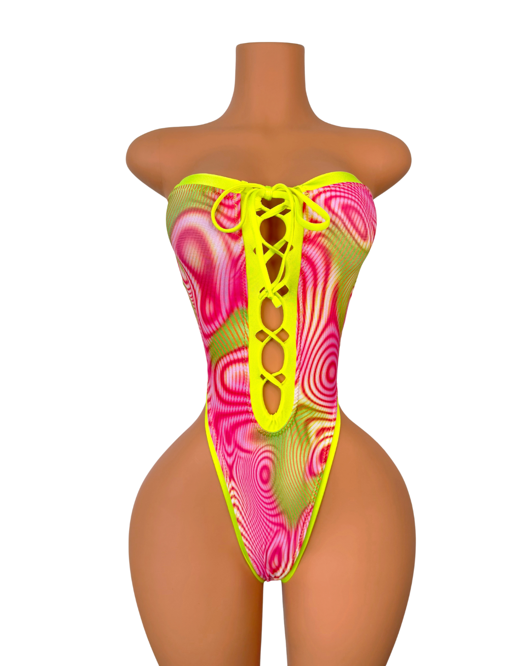 Lauren One Piece in Lime