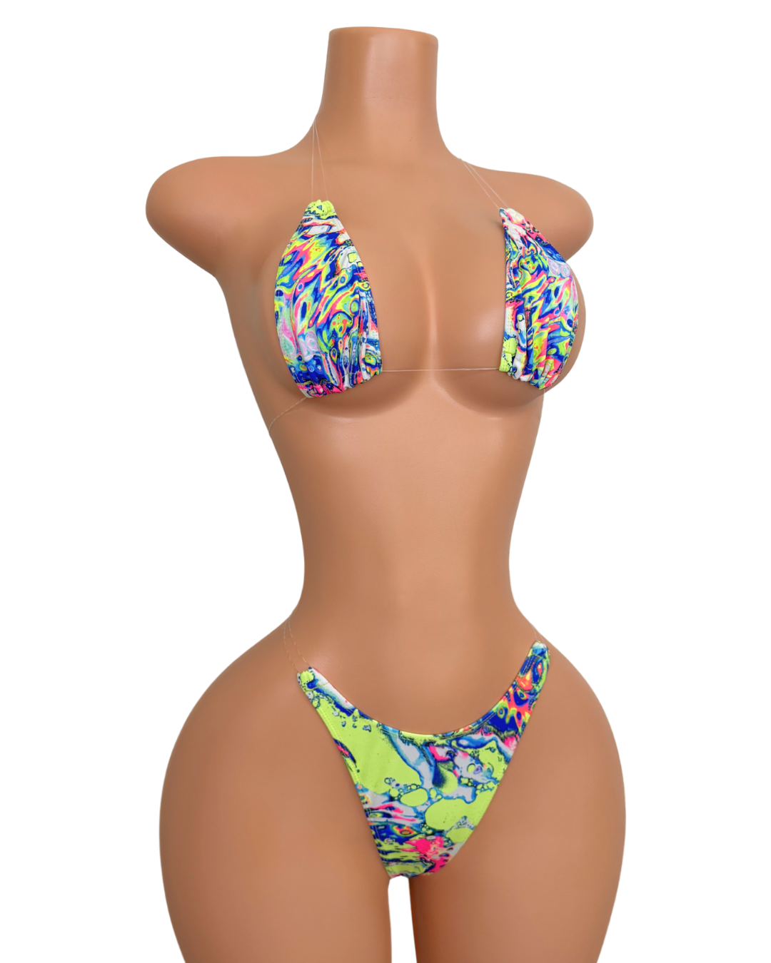 Liquid Neon Micro Bikini