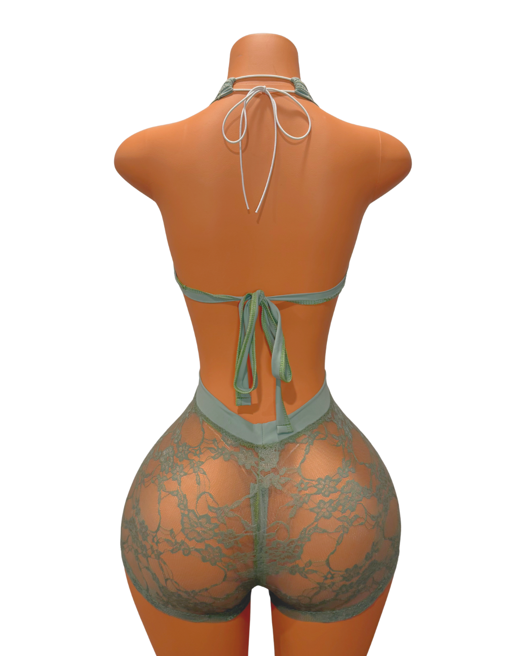 Mikayla Romper in Light Sage