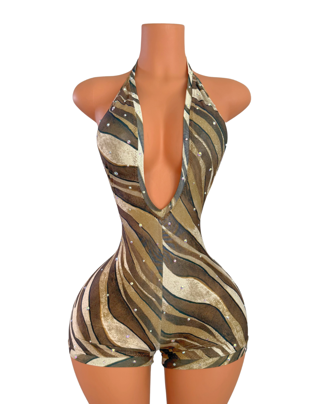 Primal Princess Romper with Rhinestones