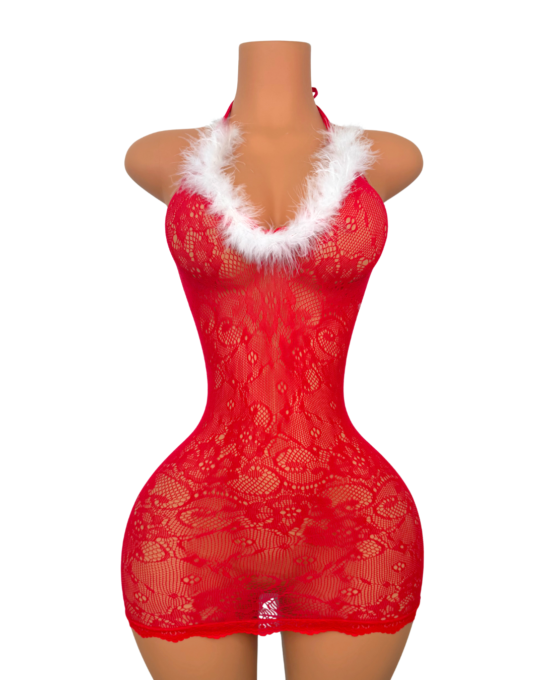 North Pole Naughty Lace Dress