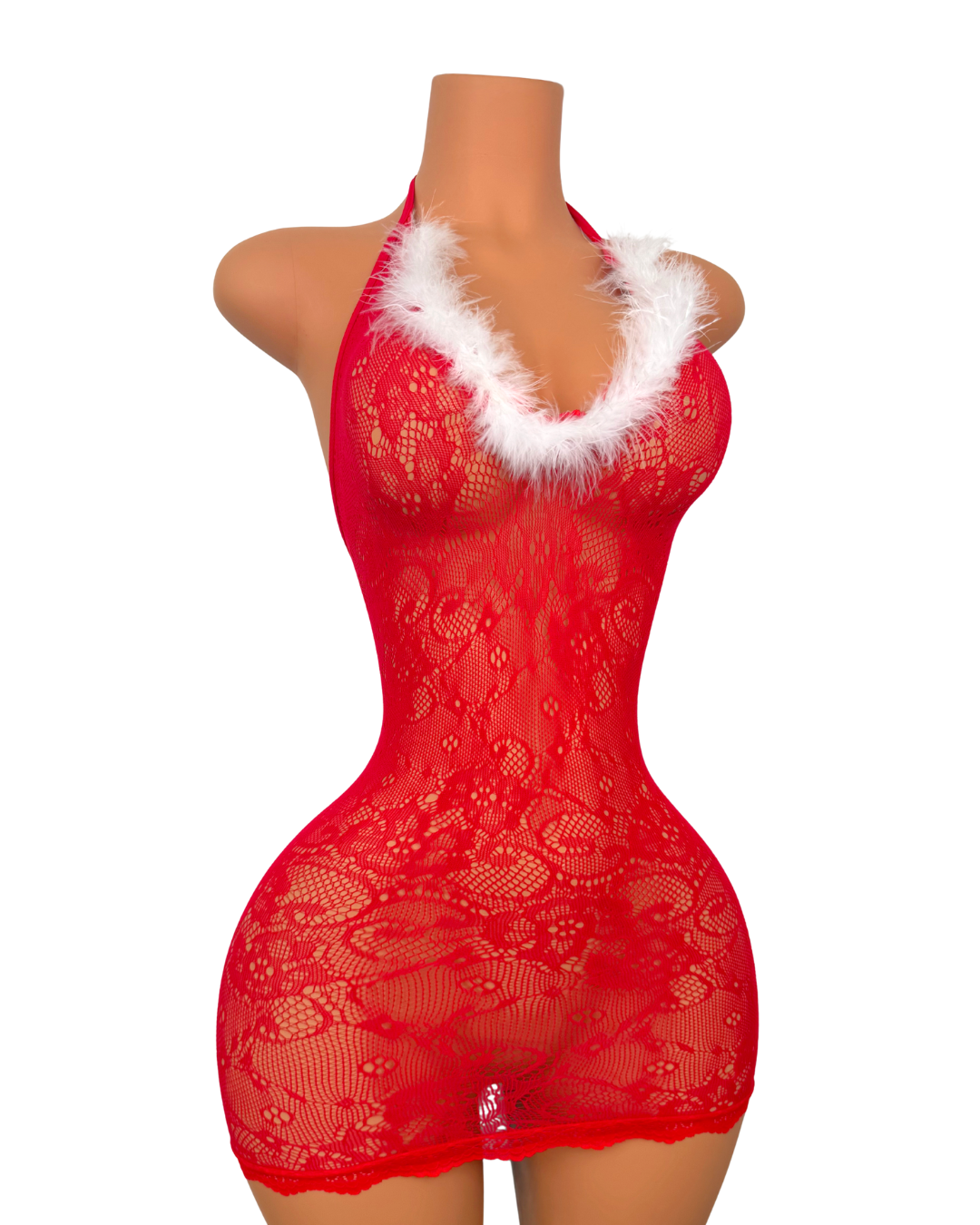 North Pole Naughty Lace Dress