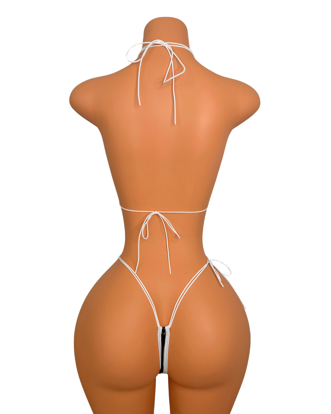 Santa's Barely-There Cutie Set in Black