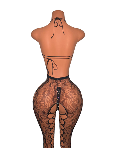 Cheetah Leggings Set with Crystals