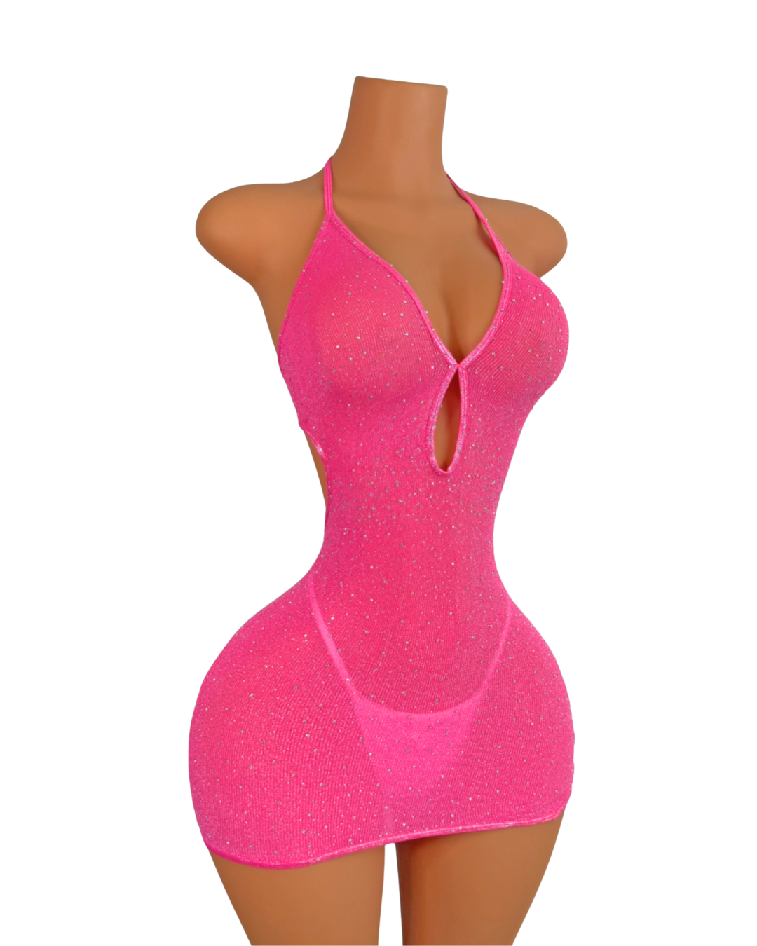 Mimi Mini Dress with RhineStones