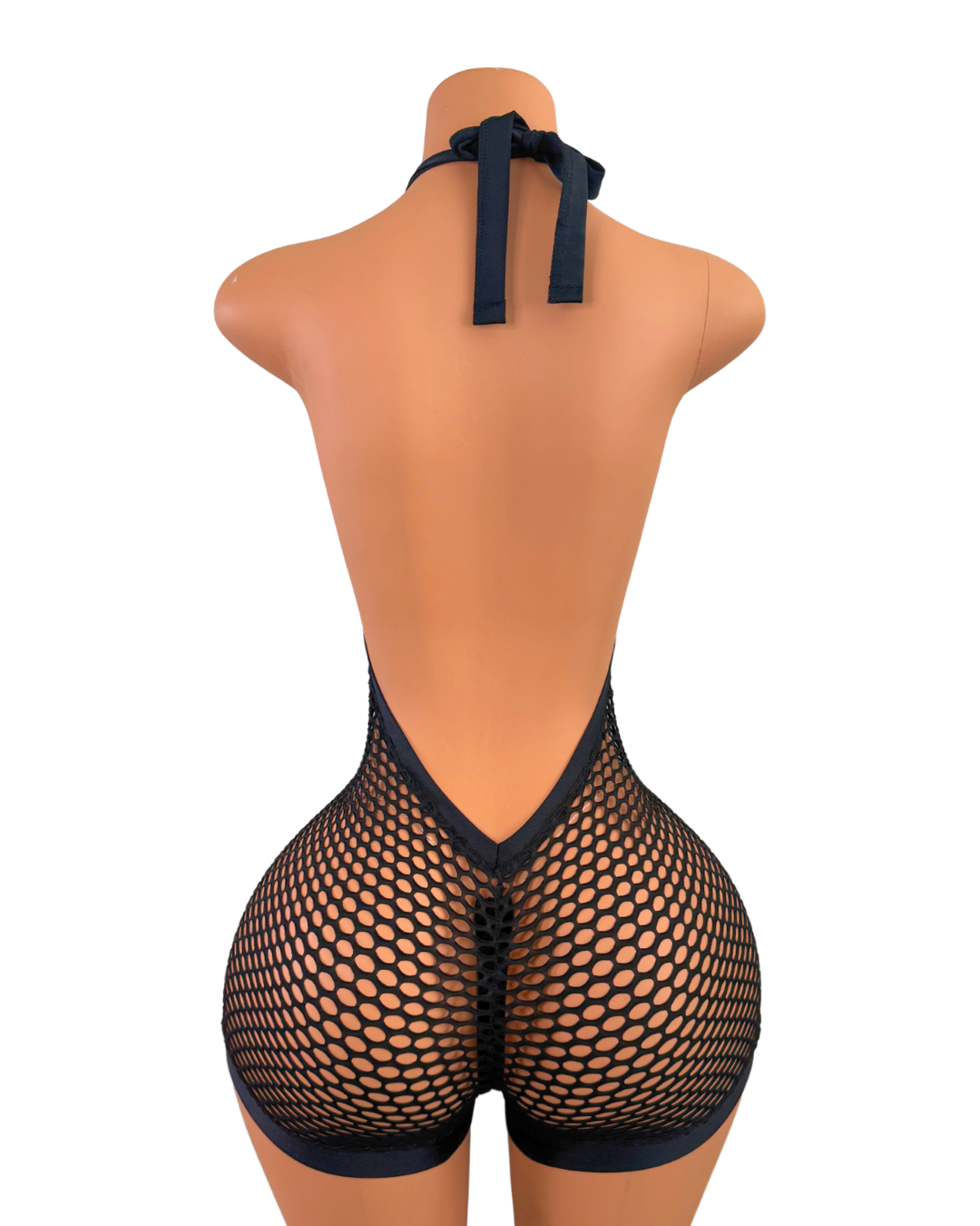 Kimbella Fishnet Romper