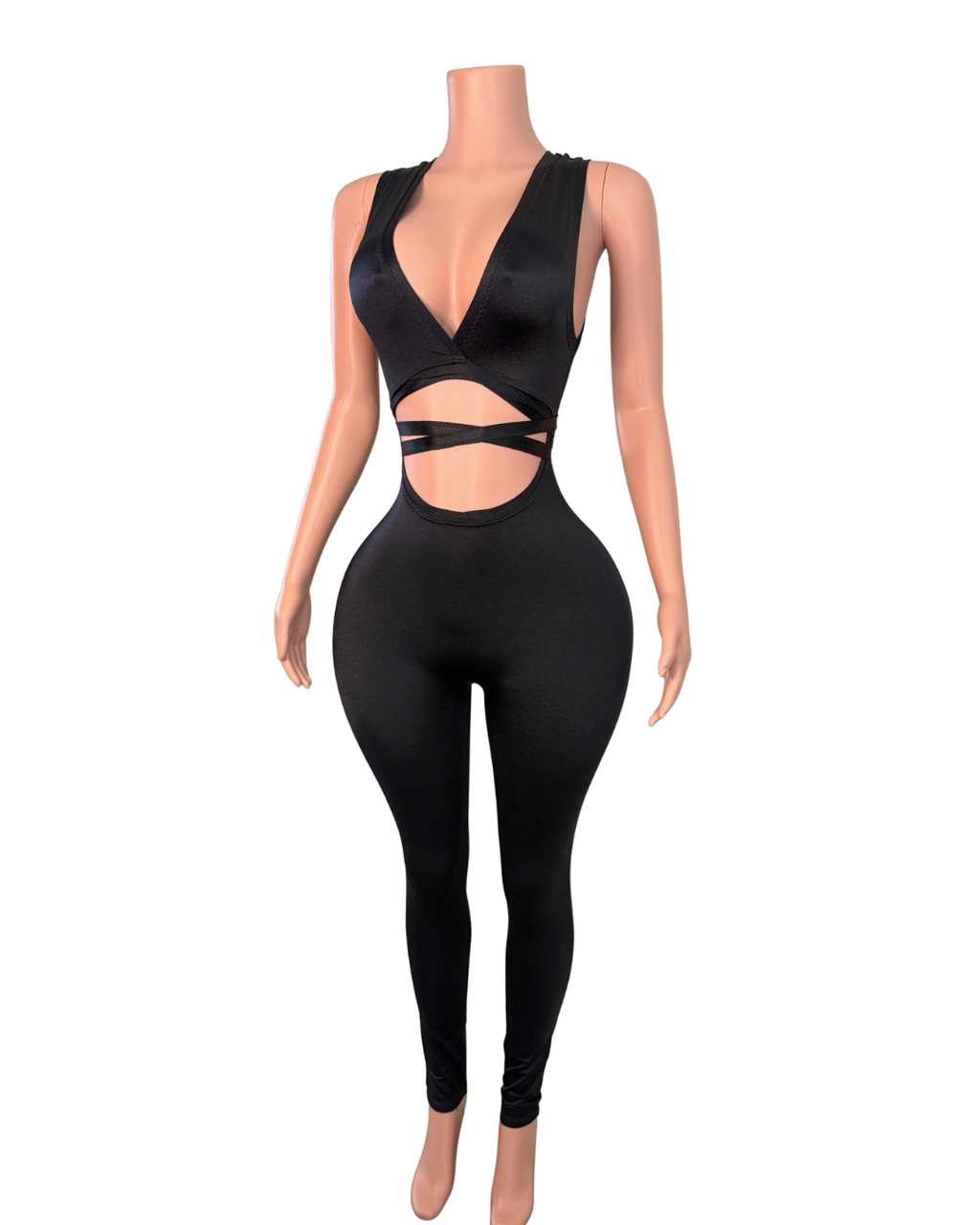 Midnight Muse Catsuit in Black