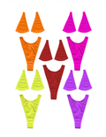 Solid Micro Bikini Wholesale Bundle 10PCS