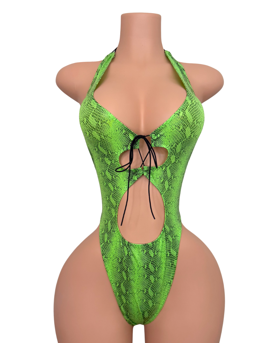Lexi One Piece in Lime Python