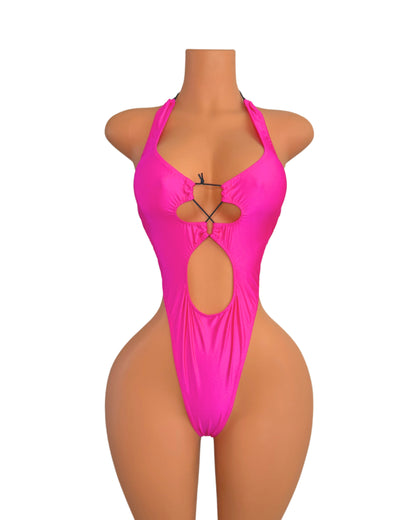 Lexi One Piece in Hot Pink